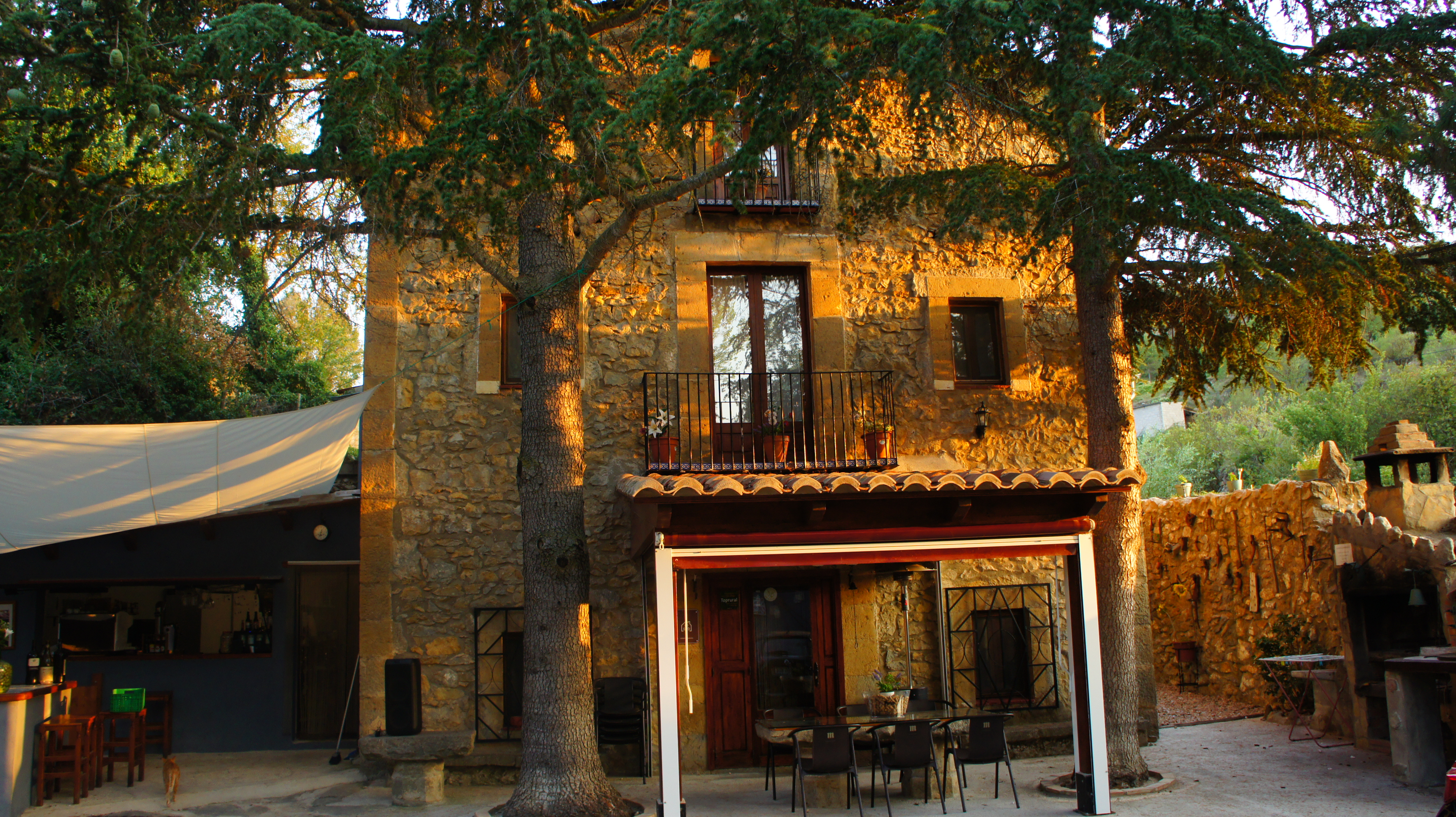 Casa Rural El Sosiego terraza con vistas